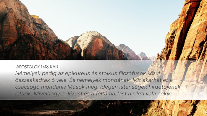 Apostolok 17:18 KAR Bible Verse Image
