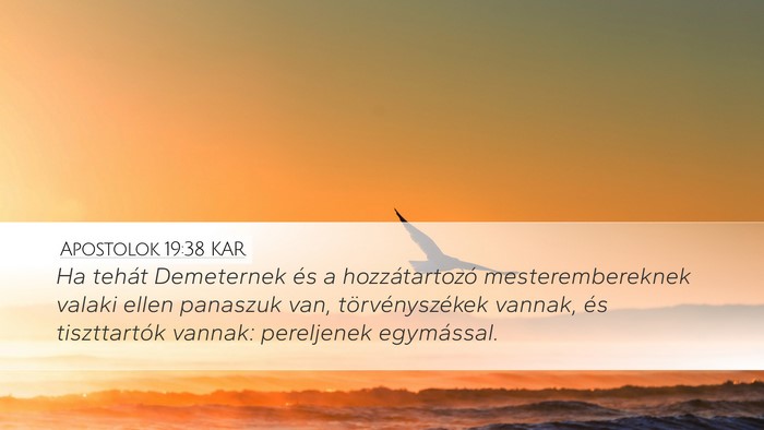 Apostolok 19:38 KAR Bible Verse Image