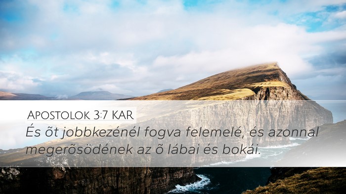 Apostolok 3:7 KAR Bible Verse Image