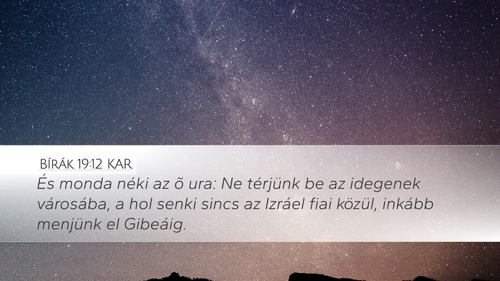 Bírák 19:12 KAR Bible Verse Image