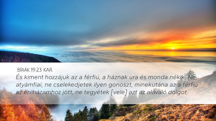 Bírák 19:23 KAR Bible Verse Image