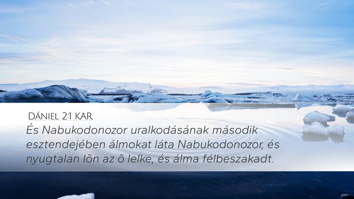 Dániel 2:1 KAR Bible Verse Image