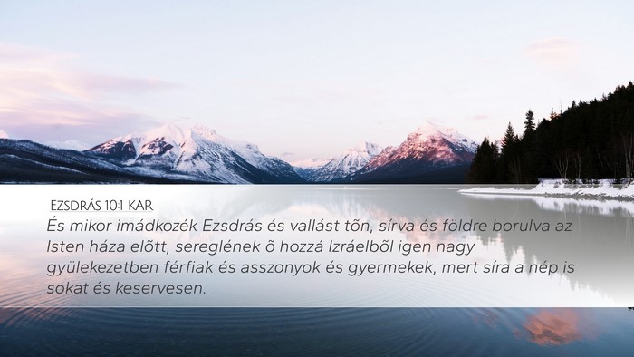 Ezsdrás 10:1 KAR Bible Verse Image