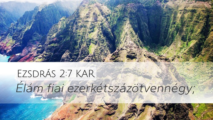 Ezsdrás 2:7 KAR Bible Verse Image