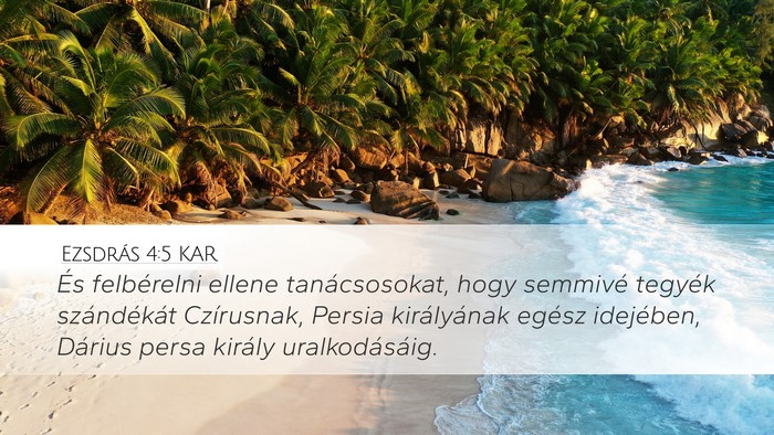 Ezsdrás 4:5 KAR Bible Verse Image