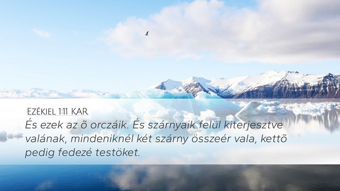 Ezékiel 1:11 KAR Bible Verse Image