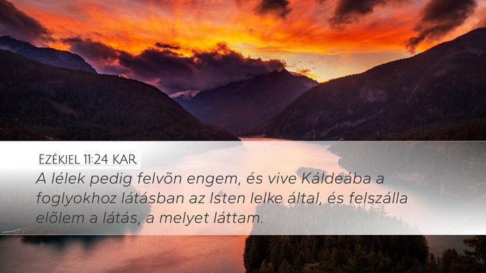 Ezékiel 11:24 KAR Bible Verse Image