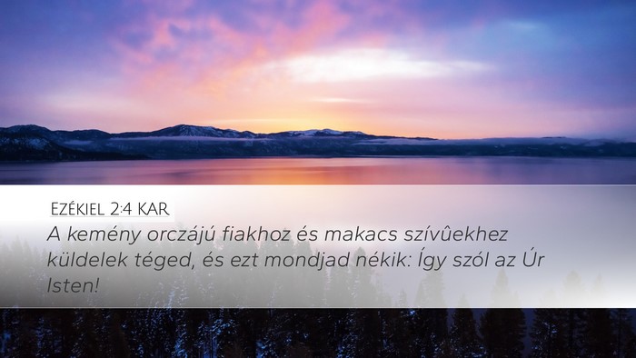 Ezékiel 2:4 KAR Bible Verse Image
