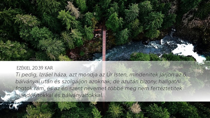 Ezékiel 20:39 KAR Bible Verse Image