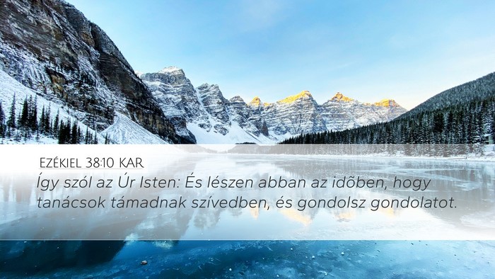 Ezékiel 38:10 KAR Bible Verse Image