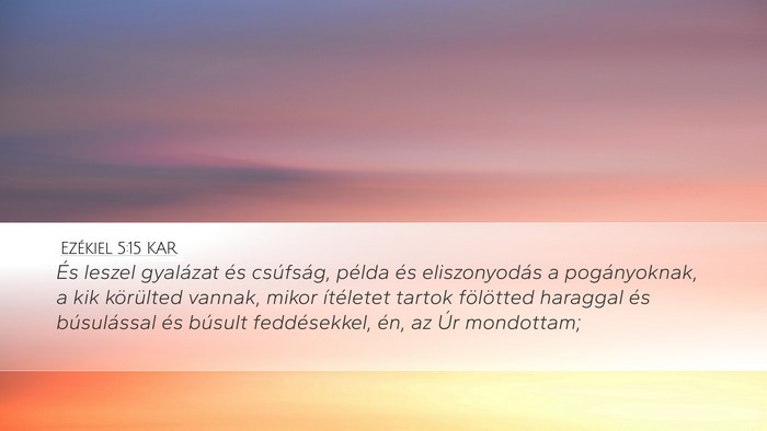 Ezékiel 5:15 KAR Bible Verse Image