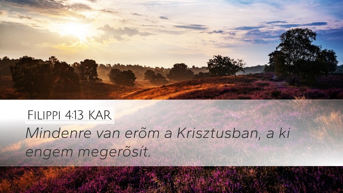 Filippi 4:13 KAR Bible Verse Image