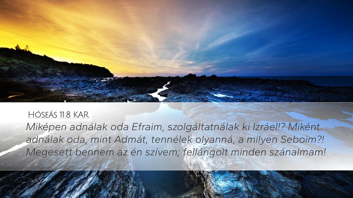 Hóseás 11:8 KAR Bible Verse Image