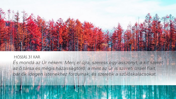 Hóseás 3:1 KAR Bible Verse Image
