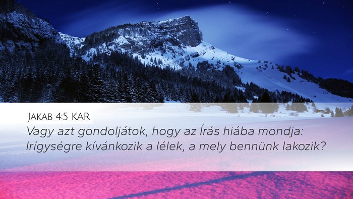 Jakab 4:5 KAR Bible Verse Image