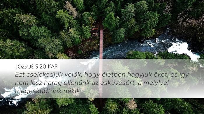 Józsué 9:20 KAR Bible Verse Image