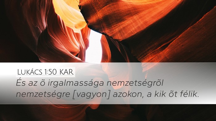 Lukács 1:50 KAR Bible Verse Image