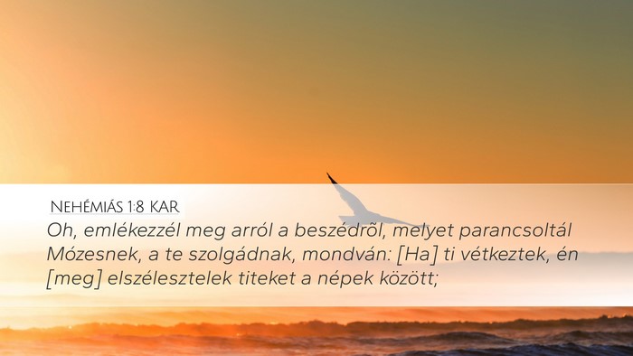 Nehémiás 1:8 KAR Bible Verse Image