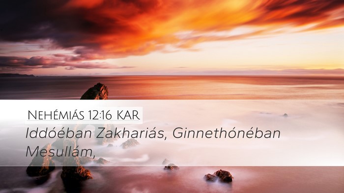 Nehémiás 12:16 KAR Bible Verse Image