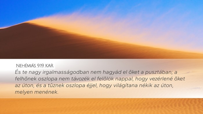 Nehémiás 9:19 KAR Bible Verse Image