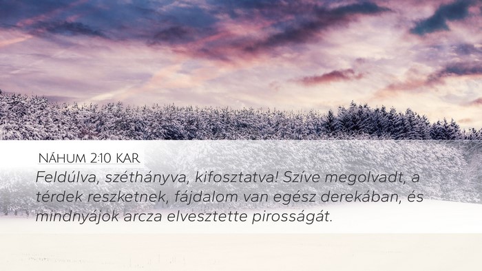 Náhum 2:10 KAR Bible Verse Image