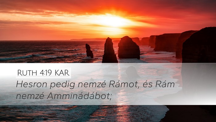 Ruth 4:19 KAR Bible Verse Image