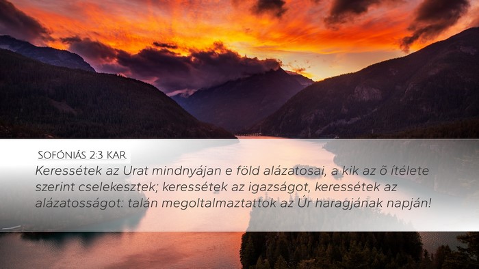 Sofóniás 2:3 KAR Bible Verse Image