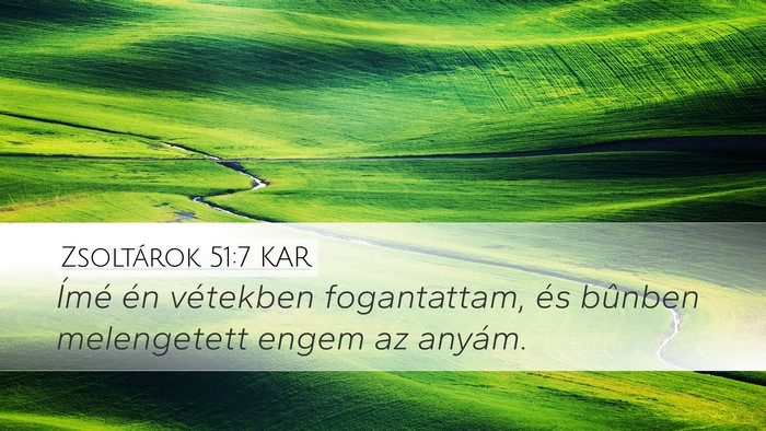 Zsoltárok 51:7 KAR Bible Verse Image