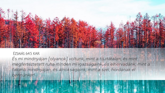 Ézsaiás 64:5 KAR Bible Verse Image