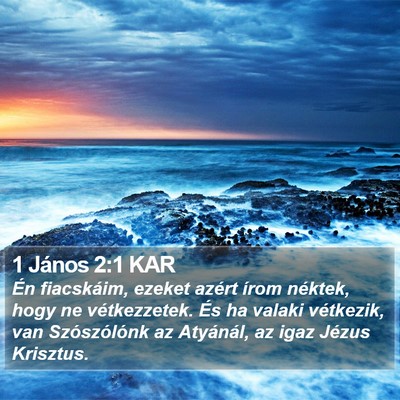 1 János 2:1 KAR Bible Verse Image