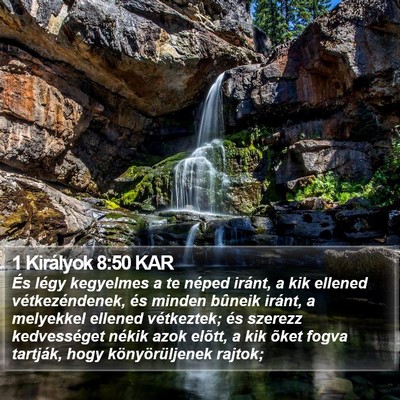 1 Királyok 8:50 KAR Bible Verse Image