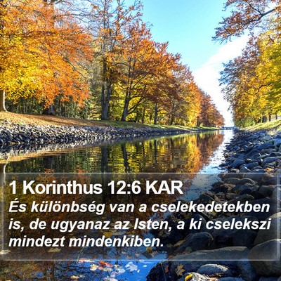 1 Korinthus 12:6 KAR Bible Verse Image