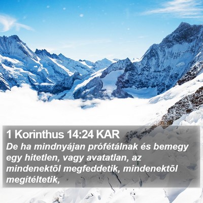 1 Korinthus 14:24 KAR Bible Verse Image