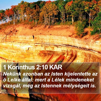 1 Korinthus 2:10 KAR Bible Verse Image