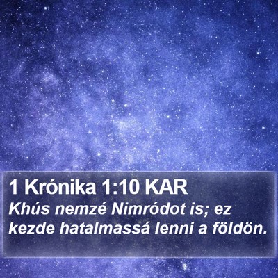 1 Krónika 1:10 KAR Bible Verse Image