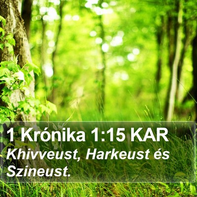 1 Krónika 1:15 KAR Bible Verse Image