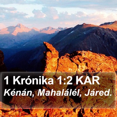 1 Krónika 1:2 KAR Bible Verse Image