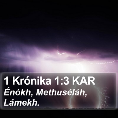 1 Krónika 1:3 KAR Bible Verse Image