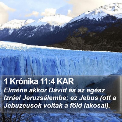 1 Krónika 11:4 KAR Bible Verse Image