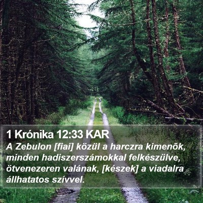 1 Krónika 12:33 KAR Bible Verse Image