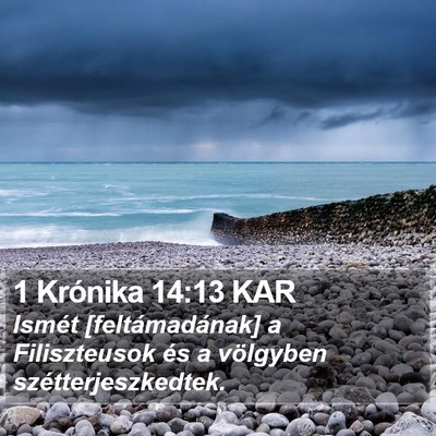1 Krónika 14:13 KAR Bible Verse Image