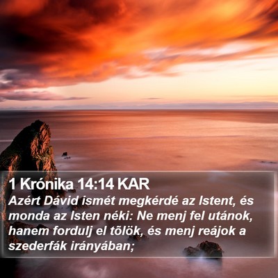 1 Krónika 14:14 KAR Bible Verse Image