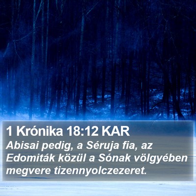 1 Krónika 18:12 KAR Bible Verse Image