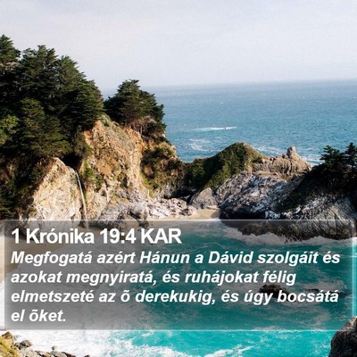 1 Krónika 19:4 KAR Bible Verse Image