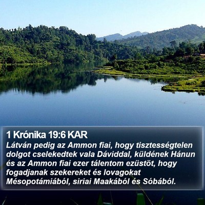 1 Krónika 19:6 KAR Bible Verse Image