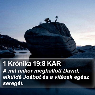 1 Krónika 19:8 KAR Bible Verse Image