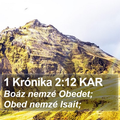 1 Krónika 2:12 KAR Bible Verse Image