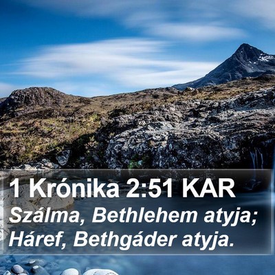 1 Krónika 2:51 KAR Bible Verse Image