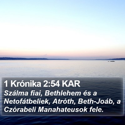 1 Krónika 2:54 KAR Bible Verse Image