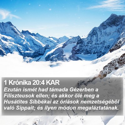 1 Krónika 20:4 KAR Bible Verse Image